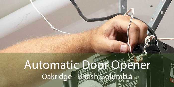 Automatic Door Opener Oakridge - British Columbia