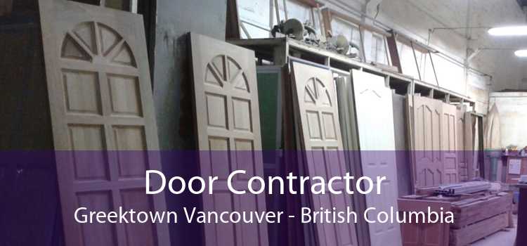 Door Contractor Greektown Vancouver - British Columbia
