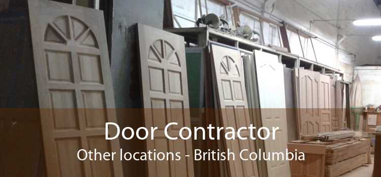 Door Contractor Other locations - British Columbia