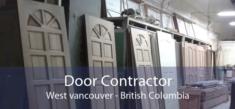 Door Contractor West vancouver - British Columbia