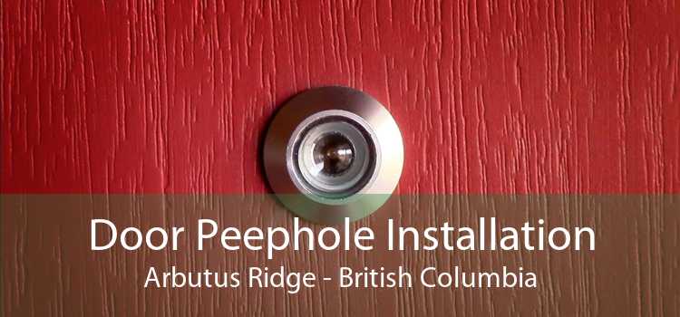 Door Peephole Installation Arbutus Ridge - British Columbia
