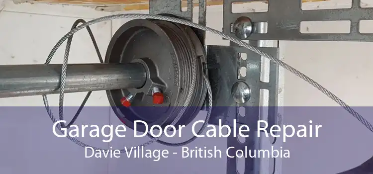 Garage Door Cable Repair Davie Village - British Columbia