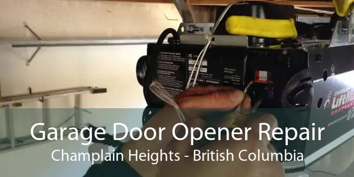 Garage Door Opener Repair Champlain Heights - British Columbia