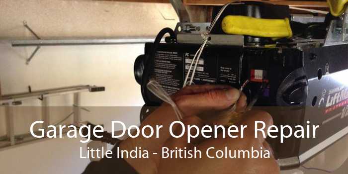 Garage Door Opener Repair Little India - British Columbia