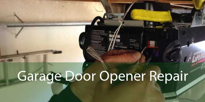Garage Door Opener Repair  - 