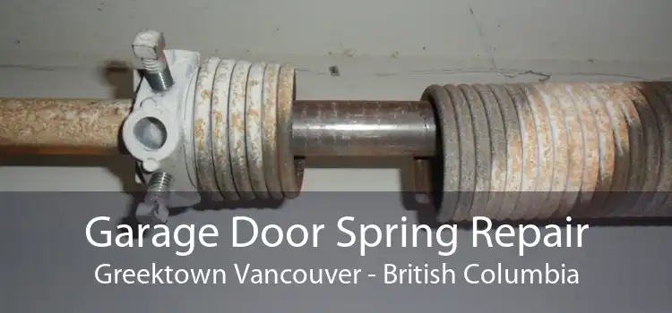 Garage Door Spring Repair Greektown Vancouver - British Columbia