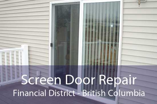 Screen Door Repair Financial District - British Columbia