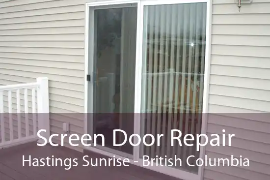 Screen Door Repair Hastings Sunrise - British Columbia