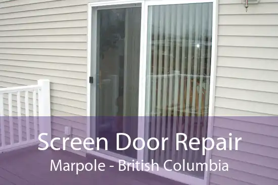 Screen Door Repair Marpole - British Columbia